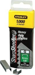 Stanly G staples 8mm for hand tacker per 1000 pieces